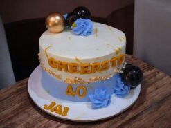 Elegant Cheers Cake