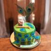 Elegant Peacock Cake 2 elegant peacock cake 1 From LallamTop Cake Shop