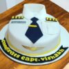 Elegant Pilot Uniform Cake 1 elegant pilot uniform cake 1 From LallamTop Cake Shop