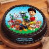 Paw Patrol Cartoon Photo Cake 1 elsa and anna frozen photo cake 3 From LallamTop Cake Shop