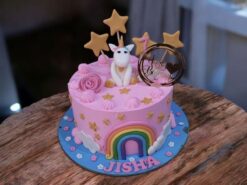 Enchanted Unicorn Bloom Cake