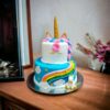 Enchanted Unicorn Fantasy Delight Cake 2 enchanted unicorn fantasy delight cake 1 From LallamTop Cake Shop