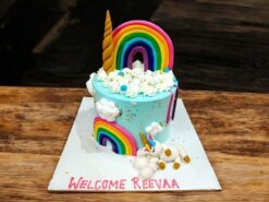 Enchanted Unicorn Rainbow Bliss Cake