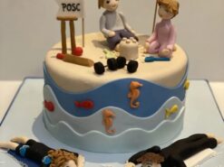 Family Beach Cake