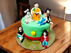 Family Storytime Delight Cake