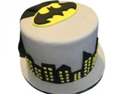 Fancy Batman Fondant Cake