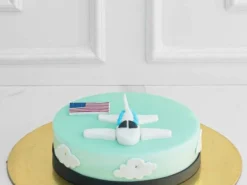 Farewell to US Fondant Cake