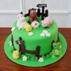 farm animal fondant cake 2 From LallamTop Cake Shop