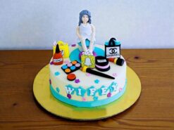 Fashion Delight Fondant Cake