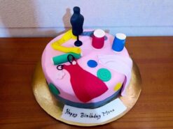 Fashion Designer Theme Customized Cake