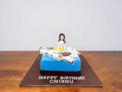 Female Architect Theme Birthday Cake