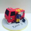 Fireman Theme Fondant Cake 2 fireman theme fondant cake 1 From LallamTop Cake Shop