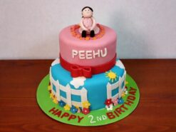 Firm Theme 2 Tier Cake
