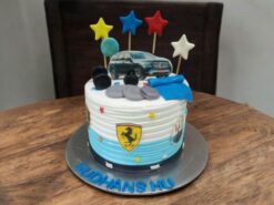 Fitness Auto Milestone Cake