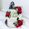 Floral Elegance Cake 2 floral elegance cake 1 From LallamTop Cake Shop
