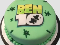 Ben 10 Theme Fondant Cake - LallanTop Cake Shop Delivery in East Delhi, South-East Delhi, Ghaziabad, and Noida