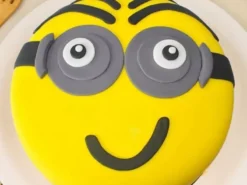 Naughty Minion Fondant Cake - LallanTop Cake Shop