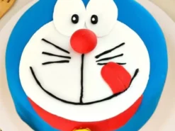 Rejoicing Doraemon Fondant Cake from LallanTop Cake Shop - Delivery in East Delhi, South-East Delhi, Ghaziabad, and Noida.