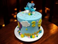 Flying Elephant Cake