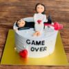 Game Over Bachelorette Cake 1 game-over-bachelorette-cake