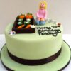 gardending theme birthday cake 1 From LallamTop Cake Shop