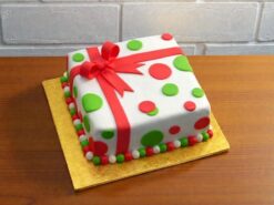 Gift Box Designer Fondant Cake
