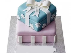 Gift Box Fondant Cake
