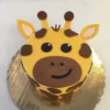 giraffe theme fondant cake 1 From LallamTop Cake Shop