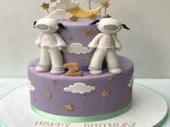 Girlie Space Astronaut Cake