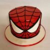 glorious spiderman fondant cake 1 From LallamTop Cake Shop