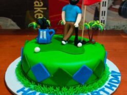 Golfer Guy Theme Cake 7 Golfer Guy Theme Cake from LallanTop Cake Shop - Delivery in East Delhi, South-East Delhi, Ghaziabad, and Noida