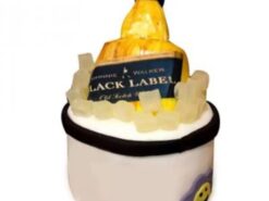 Grand Black Label Fondant Cake