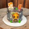 groot galactic glow cake 1 From LallamTop Cake Shop
