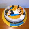 Guy Workout Fondant Cake 2 guy workout fondant cake 2 From LallamTop Cake Shop