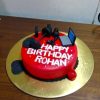 Gym Lover Red Fondant Cake 2 gym-lover-red-fondant-cake-from-lallantop-cake-shop-noida-and-east-delhi