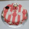 Hello Kitty Theme Fondant Cake from LallanTop Cake Shop
