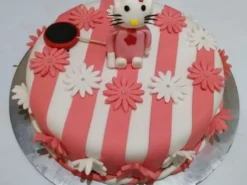 Hello Kitty Theme Fondant Cake from LallanTop Cake Shop