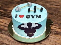Gym Trainer Birthday Cake
