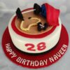 gym workout cake 1 From LallamTop Cake Shop