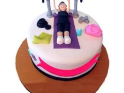 Gym Workout Theme Cake