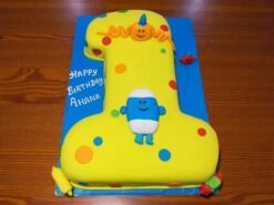 Happy Birthday Toddler Fondant Cake