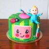 happy coco melon fondant cake 2 6ab1b22e4d89d From LallamTop Cake Shop
