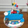 happy half year kids birthday fondant cake 1 From LallamTop Cake Shop