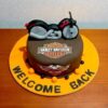 harley davidson themed cake 2 From LallamTop Cake Shop