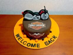 Harley Davidson Themed Cake