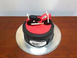 Hayabusa Theme Fondant Cake