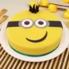Lovely Minion Fondant Cake 1 hello kitty chocolate fondant cake 13 6ab1abe5cd558 From LallamTop Cake Shop