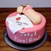 hen bachelorette party themed cake 1 From LallamTop Cake Shop