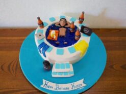 Jacuzzi Theme Cake