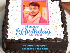 Joyful Memories Birthday Photo Cake